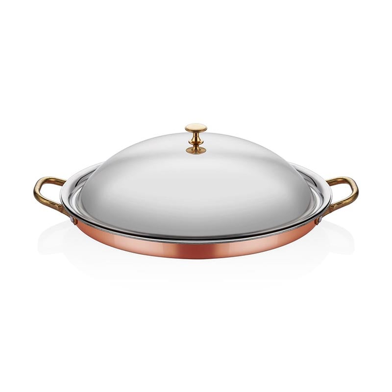Altınbaşak A 101OS 28K Kapaklı Oval Sığ Sahan 28x21x3 cm