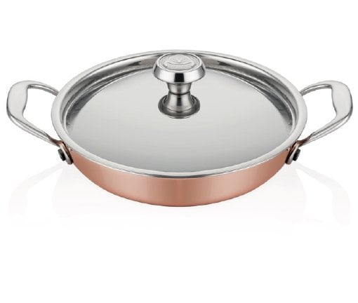 Altınbaşak A 102YS Elit Bakır Yumurta Sahanı 20 cm + Kapak