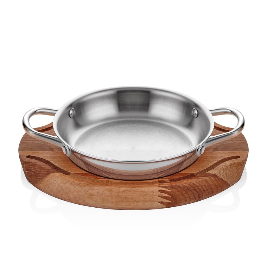 Altınbaşak A 104YS 18A Çelik Yumurta Sahanı + Nihale 18 cm
