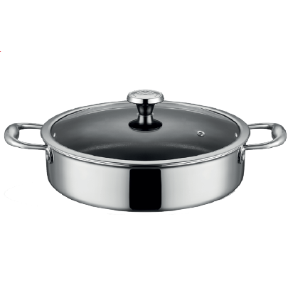 Altınbaşak A 104YS 22K Çelik Yumurta Sahanı + kapak 22 cm
