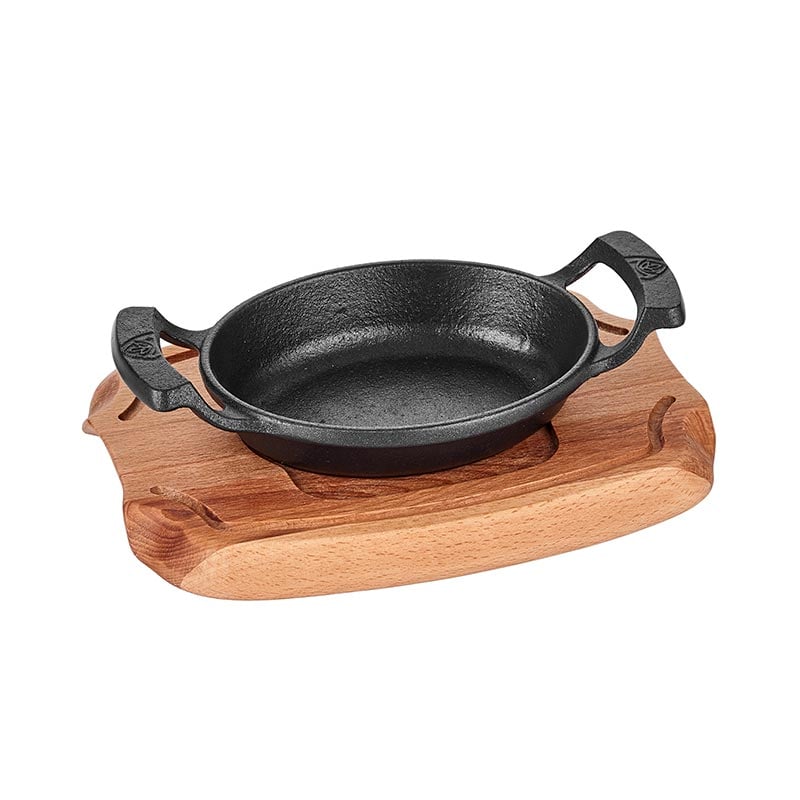 Altınbaşak A 120OS 16A Döküm Demir Oval Sahan + Nihale 16x12 cm