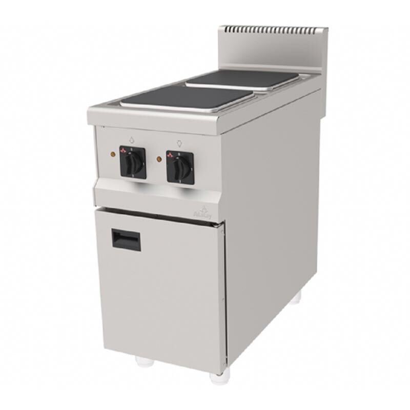 Atalay 900 Seri 2 Kare Pleytli Ocak Dolaplı Elektrikli 40x90 Cm