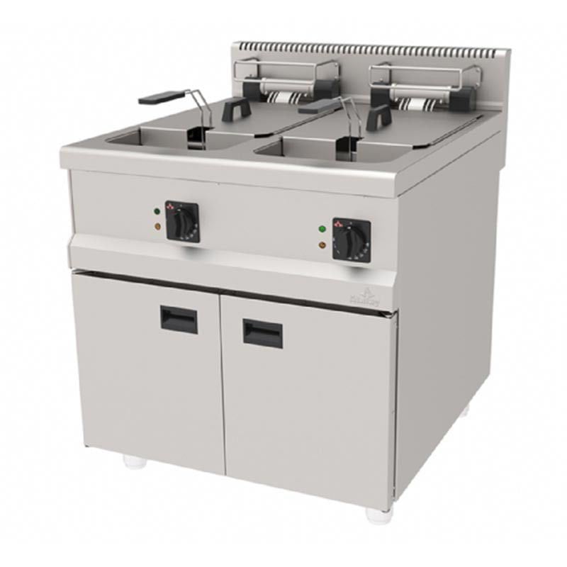 Atalay 900 Seri Fritöz Dolaplı Elektrikli 29+29 Lt 80x90 Cm