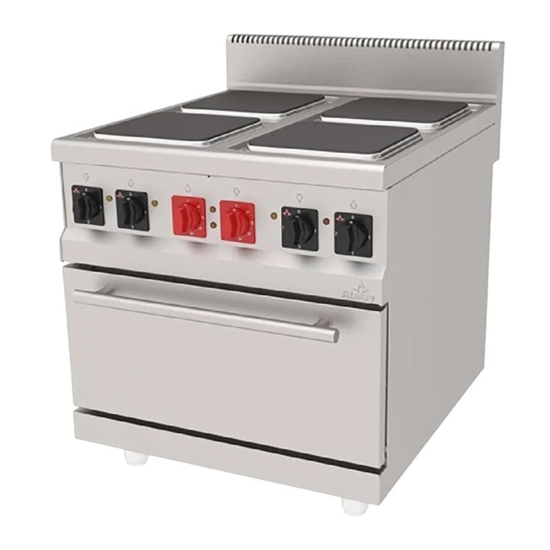Atalay 900 Seri Kuzine Fırın 4 Kare Pleytli Elektrikli 80x90 Cm