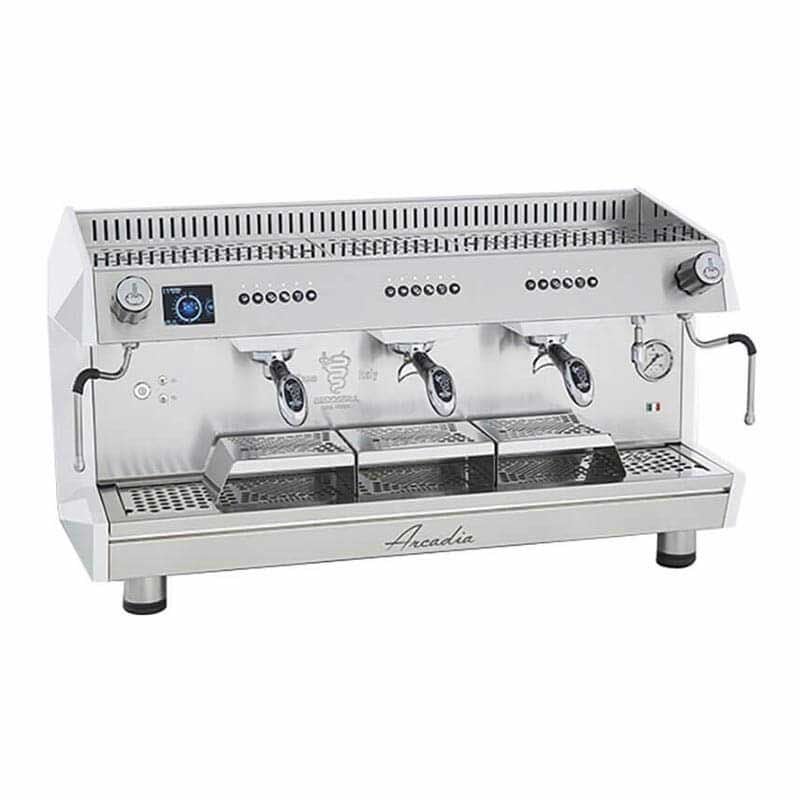 Bezzera ARCADIA DE PID Tam Otomatik Espresso Kahve Makinesi, Yüksek Şase 3 Gruplu