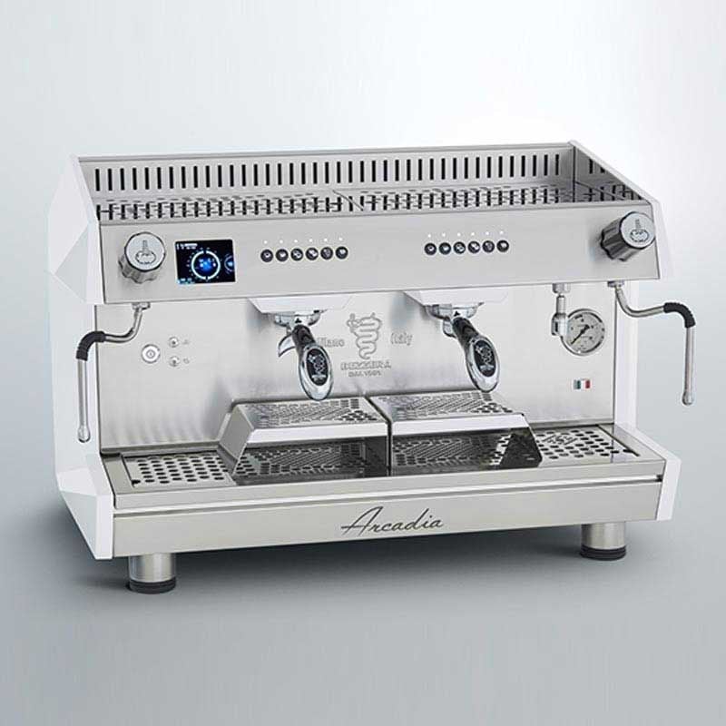 Bezzera ARCADIA DE PID Tam Otomatik Espresso Kahve Makinesi, Yüksek Şase 2 Gruplu