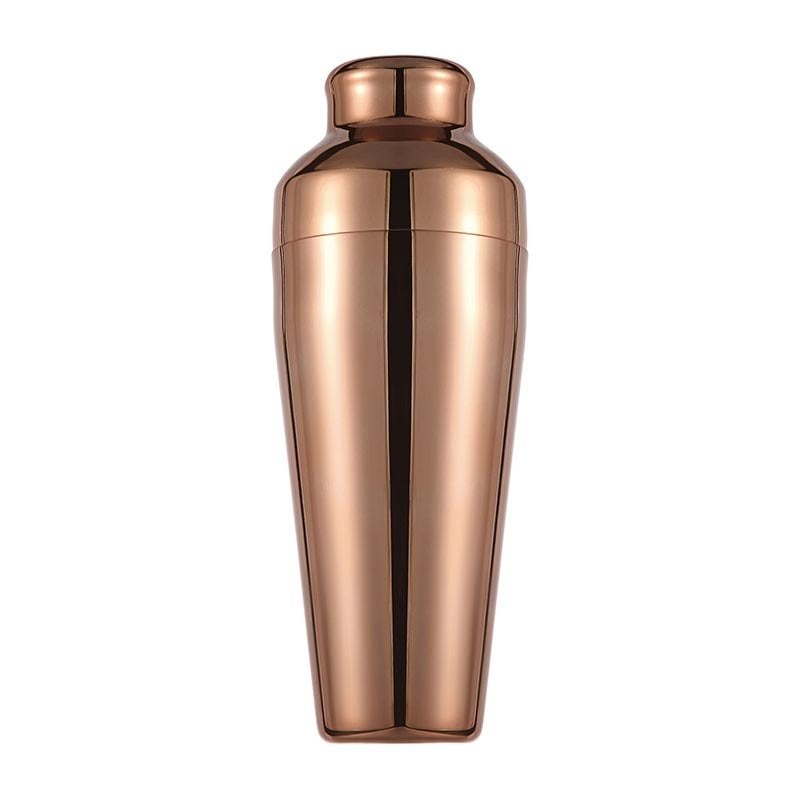 Biradlı BRD-601 Fransız Model Paslanmaz Çelik Shaker, 600 ml, Bakır