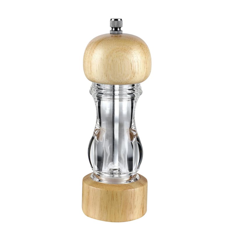 Biradlı BRD-A036 Ahşap Karabiber Değirmeni, 6x16 cm
