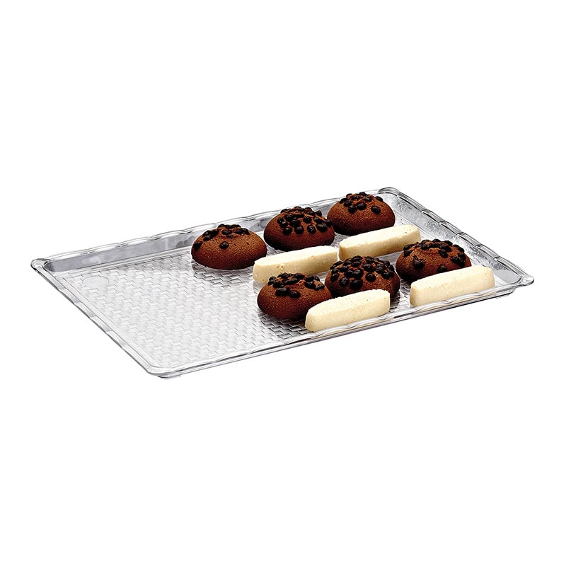 Biradlı BRD-Ç002 Polikarbon Teşhir Tepsisi, 20x30 cm