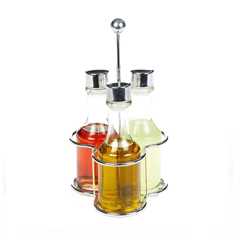 Biradlı GRV-268 Tel Standlı Yağlık Takımı, 3\'lü, 130 cc
