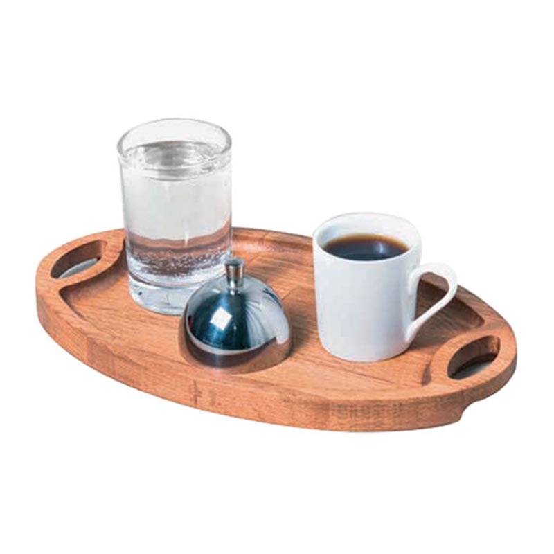 Biradlı GRV-307 Ahşap Türk Kahve Sunum Seti, 25x15x1.8 cm