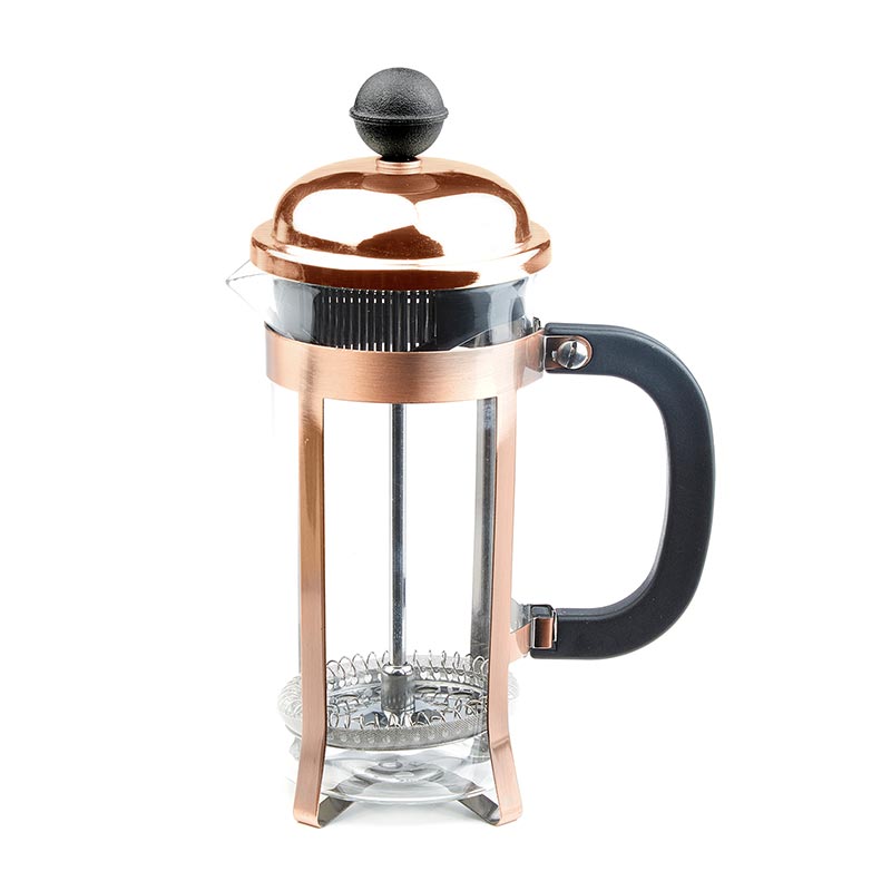 Biradlı GRV-D6 French Press, 350 ml Bakır