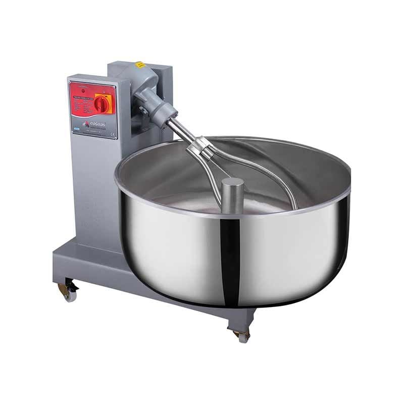 Çağdaş Çatallı Devirmeli Hamur Yoğurma Makinası 25 kg/un - 30 kg Hamur 220V