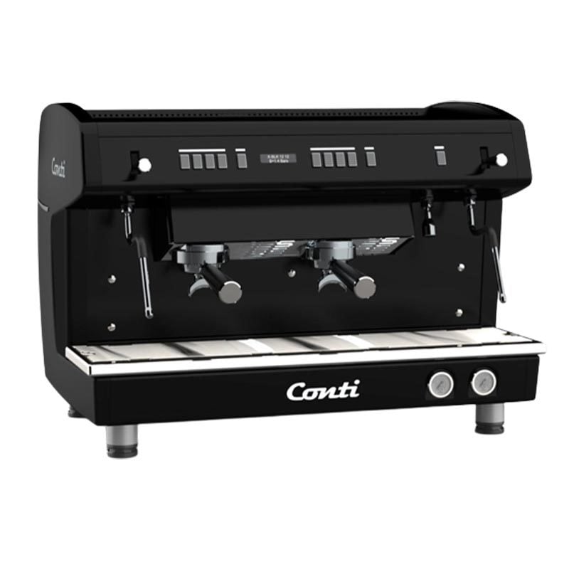 Conti Monaco X-ONE TCI Evo Tam Otomatik Espresso Makinesi, 2 Gruplu, Siyah