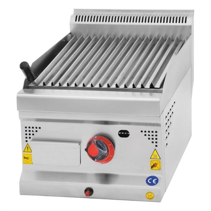 CSA 600 Seri Lavataşlı Balıksırtı Izgara Set Üstü Lpg'li 40x60 Cm