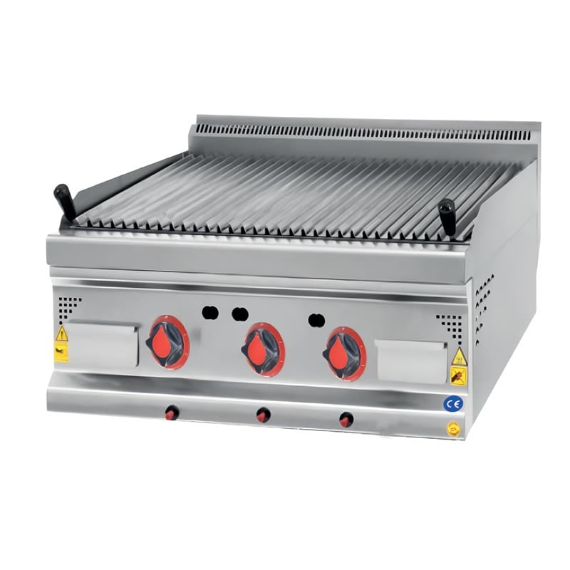 CSA 700 Seri Lavataşlı Balıksırtı Izgara Set Üstü Lpg'li 120x70 Cm