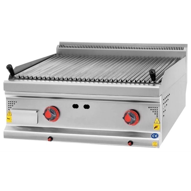 CSA 700 Seri Lavataşlı Balıksırtı Izgara Set Üstü Lpg'li 80x70 Cm