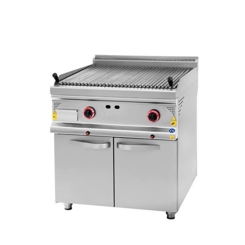 CSA 900 Seri Lavataşlı Balıksırtı Izgara Dolaplı Lpg'li 80x90 Cm