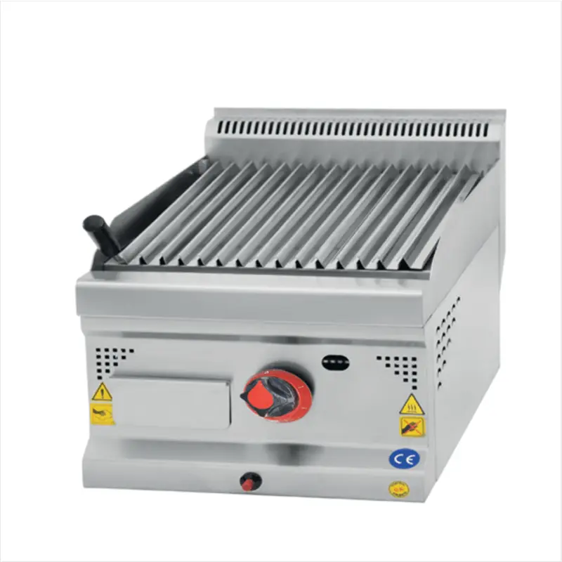CSA 900 Seri Sulu Balıksırtı Izgara Set Üstü Lpg’li 40x90 Cm