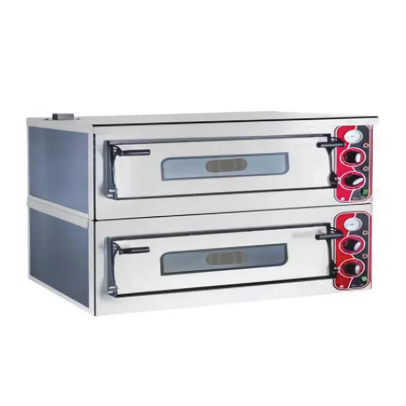 CSA KRCS.PFE.8 Pizza Fırını Çift Katlı 4+4 x 30 Cm Pizza Kapasiteli Elektrikli