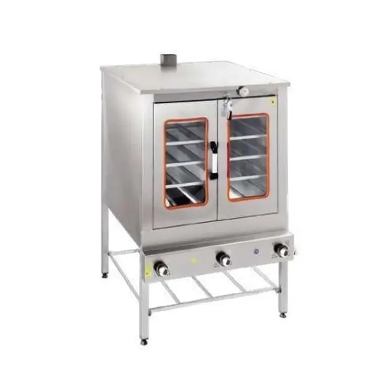 CSA KRCS.SPBFGL.1010 Çift Kapılı Pasta Börek Fırını Lpg’li 100x100 Cm