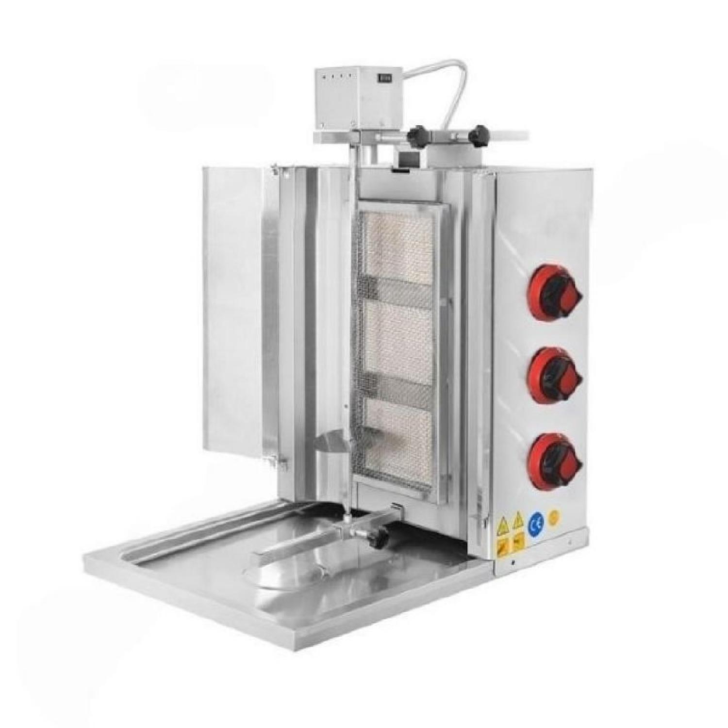 CSA KRCS.UMSDOGL.3 Döner Ocağı Üstten Motorlu 3 Radyanlı Lpg’li