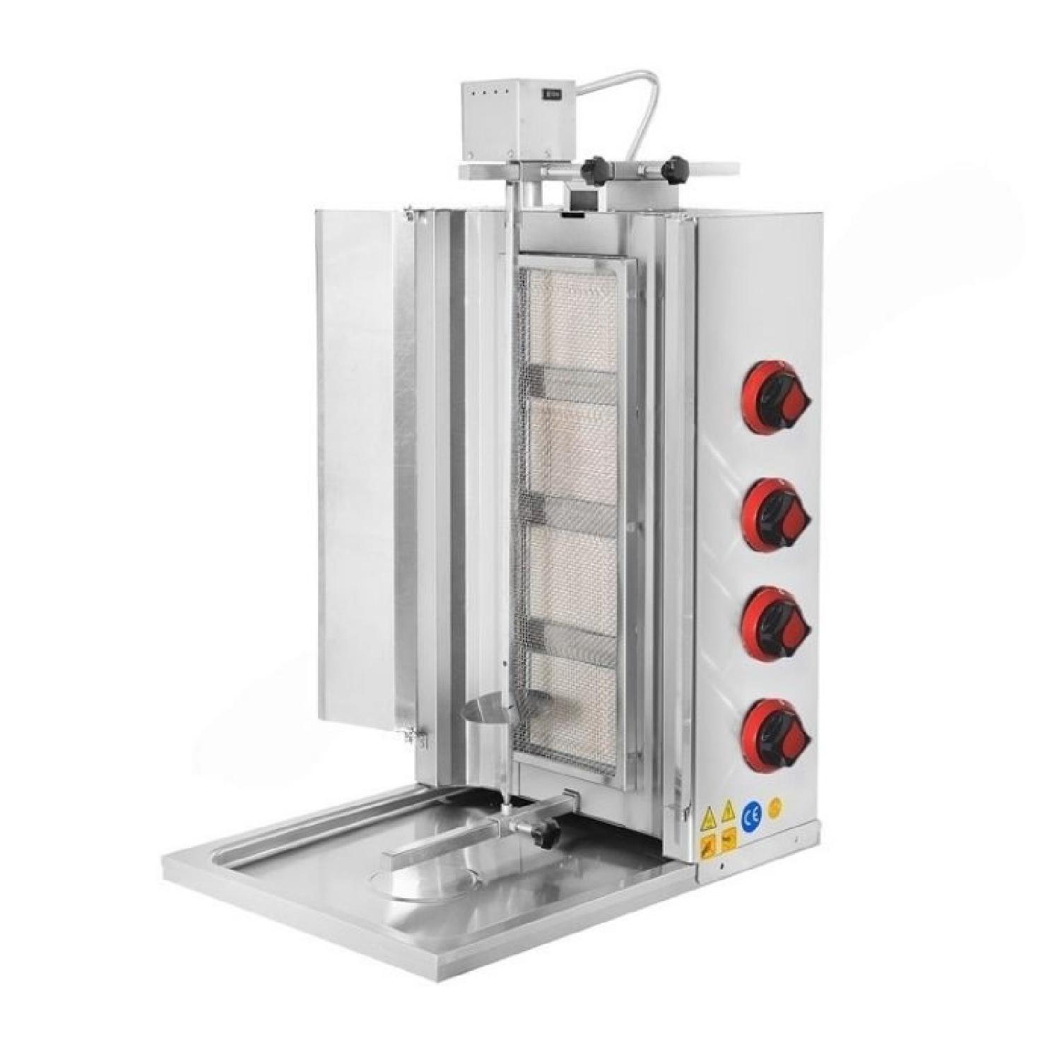 CSA KRCS.UMSDOGL.4 Döner Ocağı Üstten Motorlu 4 Radyanlı Lpg’li