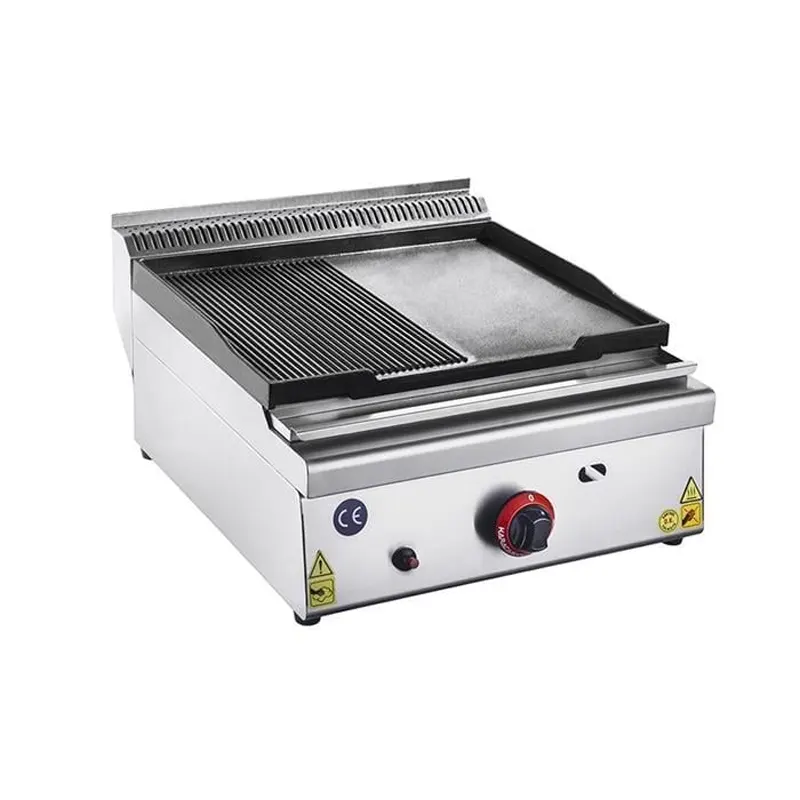 CSA Snack Seri Döküm Izgara Set Üstü Lpg’li 50x57 Cm