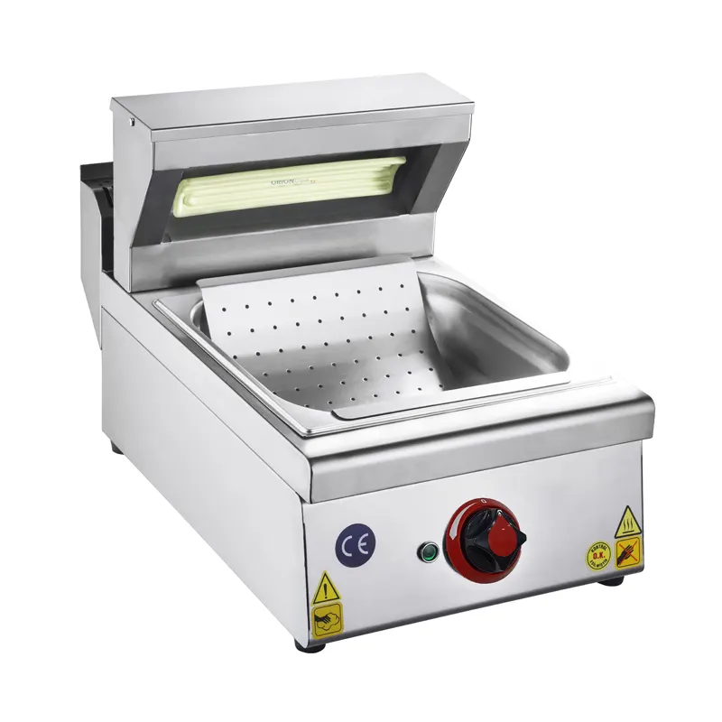 CSA Snack Seri Patates Dinlendirme Makinesi Set Üstü Elektrikli 35x57 Cm