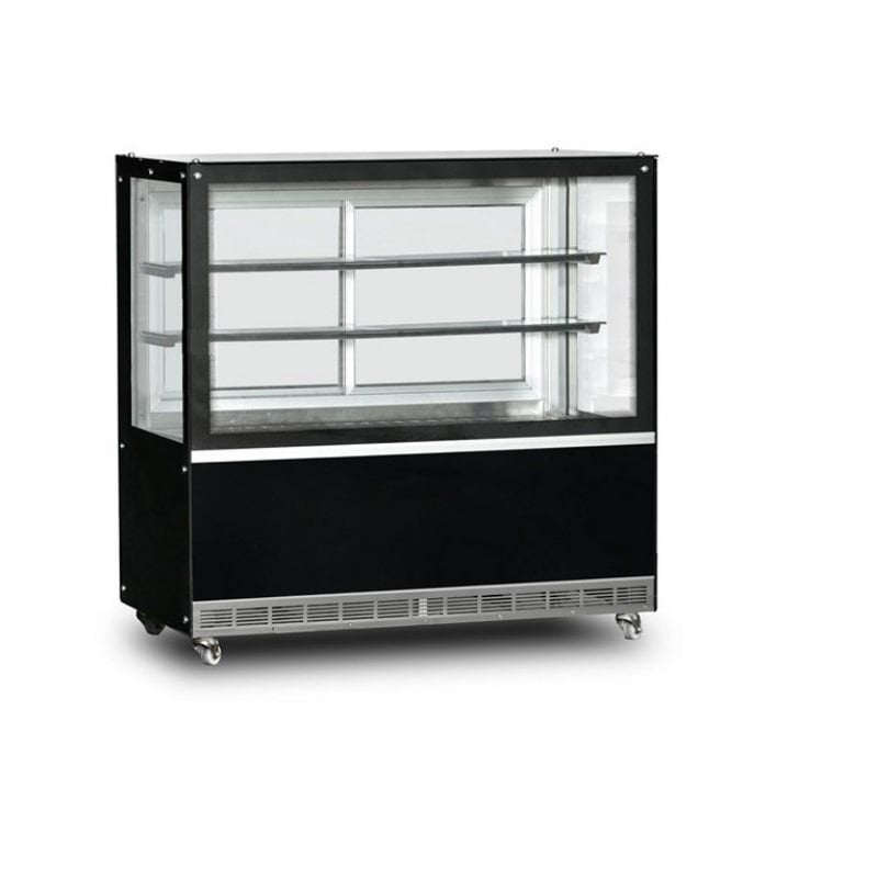 Dampak Soğutmalı Pasta Teşhir Ünitesi Düz Camlı 562 L 130x70 Cm