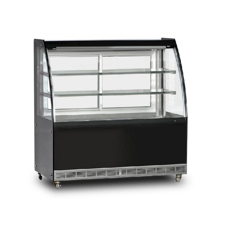 Dampak Soğutmalı Pasta Teşhir Ünitesi Bombe Camlı 590 L 160x70 Cm