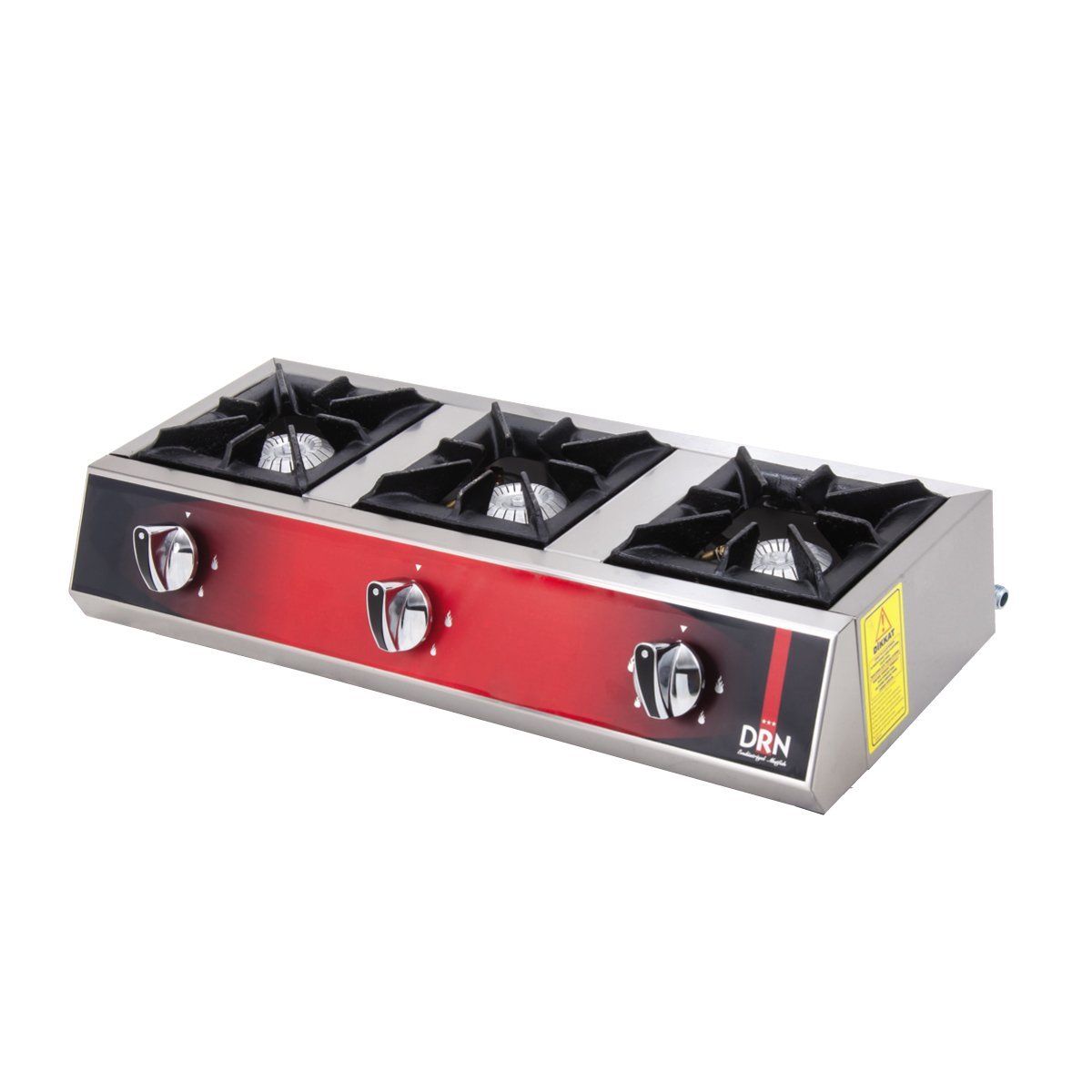 DRN Set Üstü Mini Ocak 3'lü  75x30 Gazlı