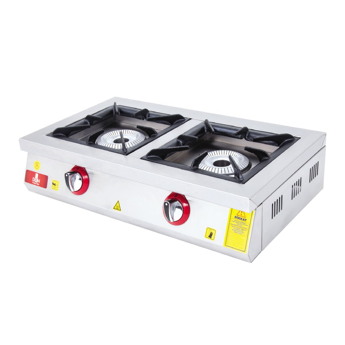 DRN Set Üstü Ocak 2'li  80x45 Gazlı