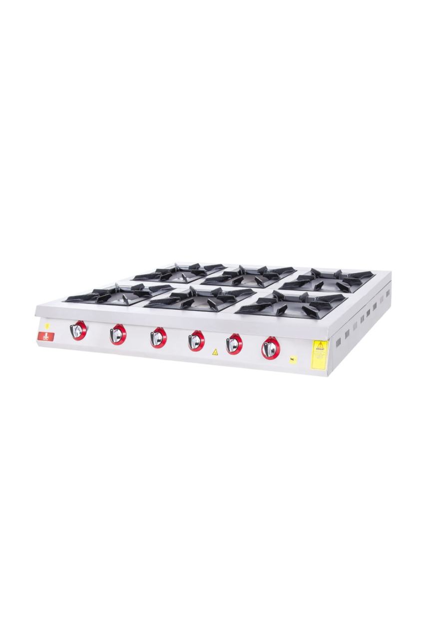 DRN Set Üstü Ocak 6'lı - 130x80 - Gazlı