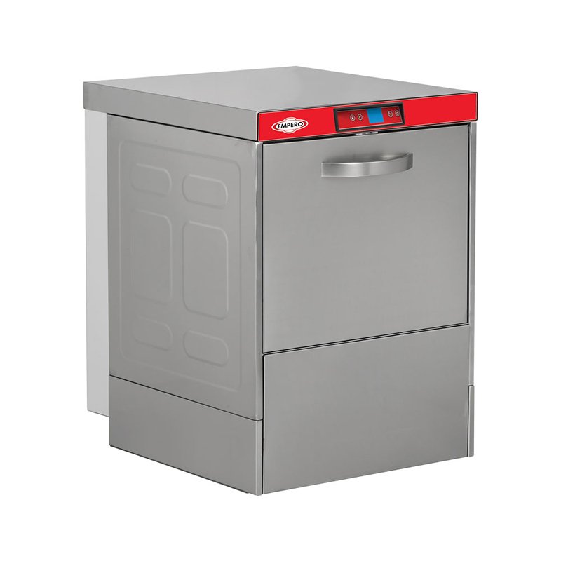 Empero EMP 500 SD Dijital Set Altı Bulaşık Makinesi 220V Tahliye Pompalı 500 Tabak/Saat