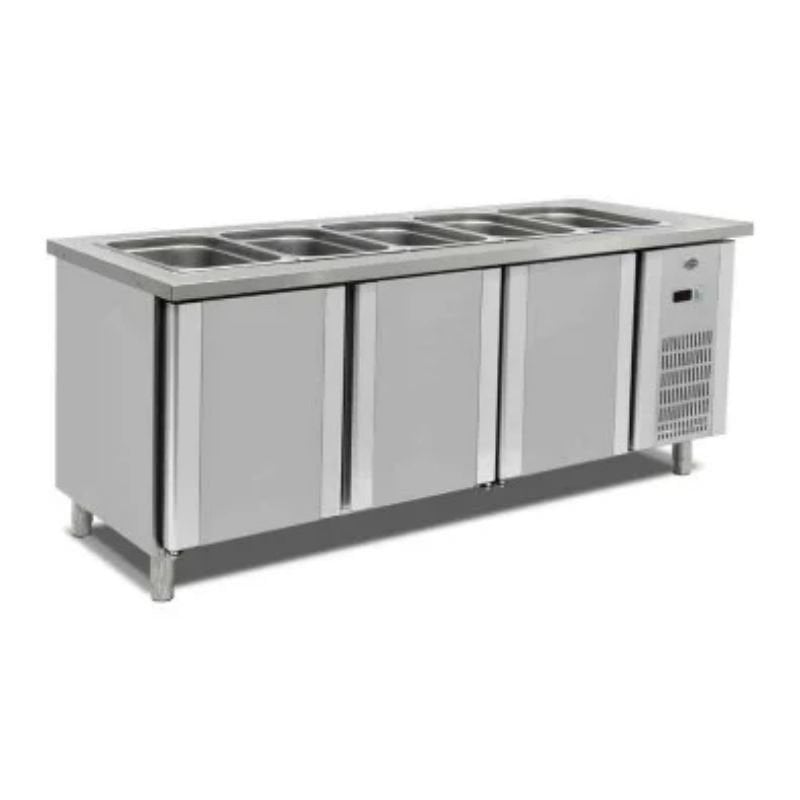 Empero EMP.BSS.20 Soğuk Servis Ünitesi Buzdolaplı 3x1/1 Gn