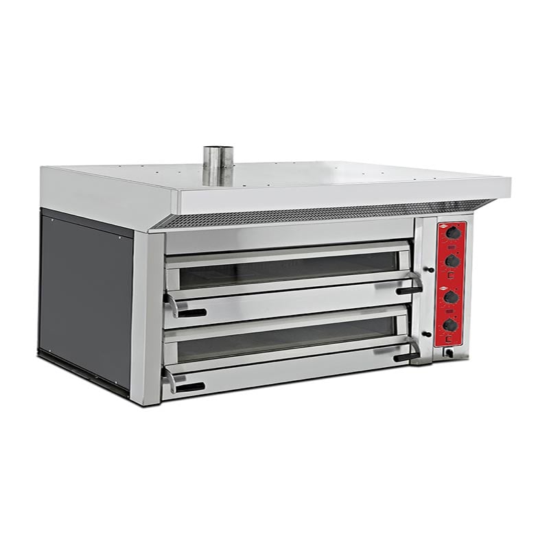 Empero EMP.GF.02-D Gold Maxi Pizza Fırın Çift Katlı Elektrikli 34 Cm x 6+6  Pizza kapasiteli