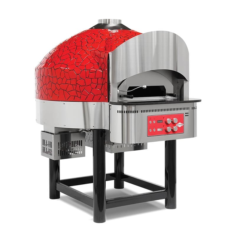 Empero EMP.SPO.03 Sabit Tabanlı Pizza Fırını Gazlı Ø 30 Cm X 9 Pizza Kapasiteli
