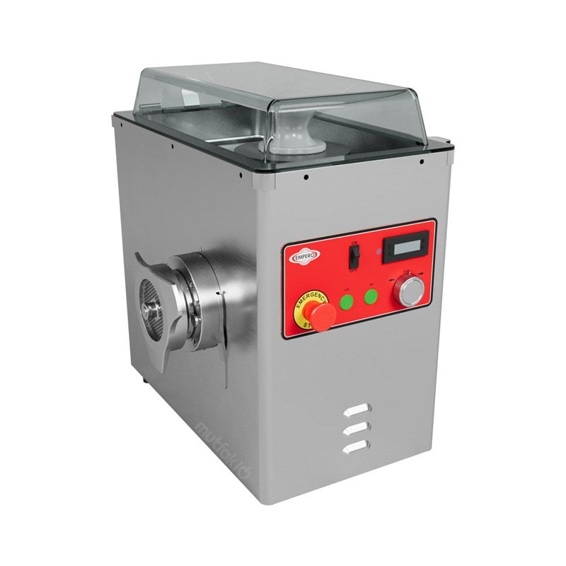 Empero No 32 Plus Et Kıyma Makinesi Paslanmaz Çelik Soğutmalı 500Kg/Saat 220 V