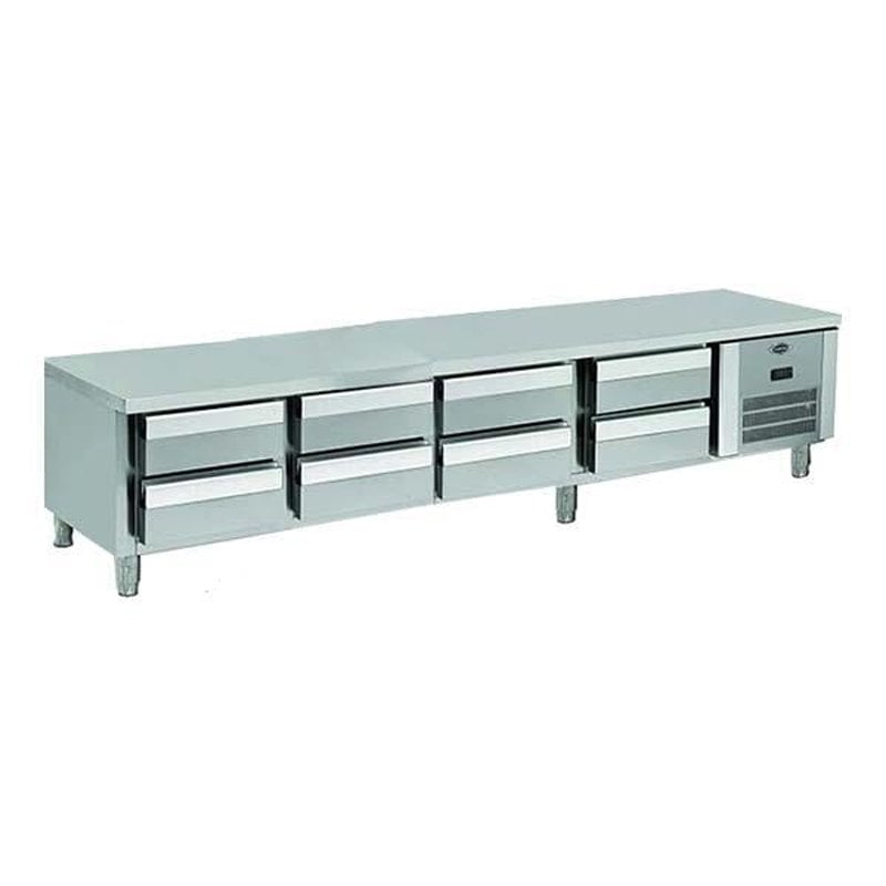 Empero Set Altı Derin Dondurucu 8 Çekmeceli 240x70x60 Cm