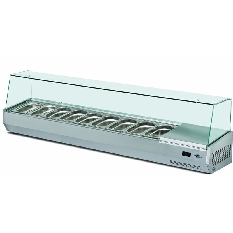 Empero Set Üstü Saladbar Soğutmalı Gn 1/4-100 200x35x50 Cm