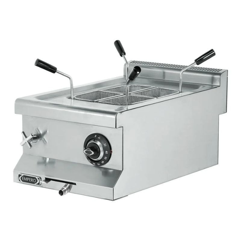 Empero Snack Seri Makarna Haşlama Makinesi Set Üstü Elektirikli 40x63 Cm