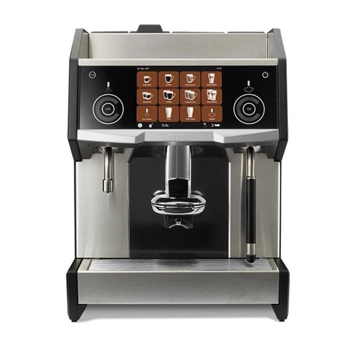 EVERSYS CAMEO CLASSIC C’2S - Tek Grup Süper Otomatik Espresso Makinesi (Buhar Kollu + Sıcak Su Musluğu)