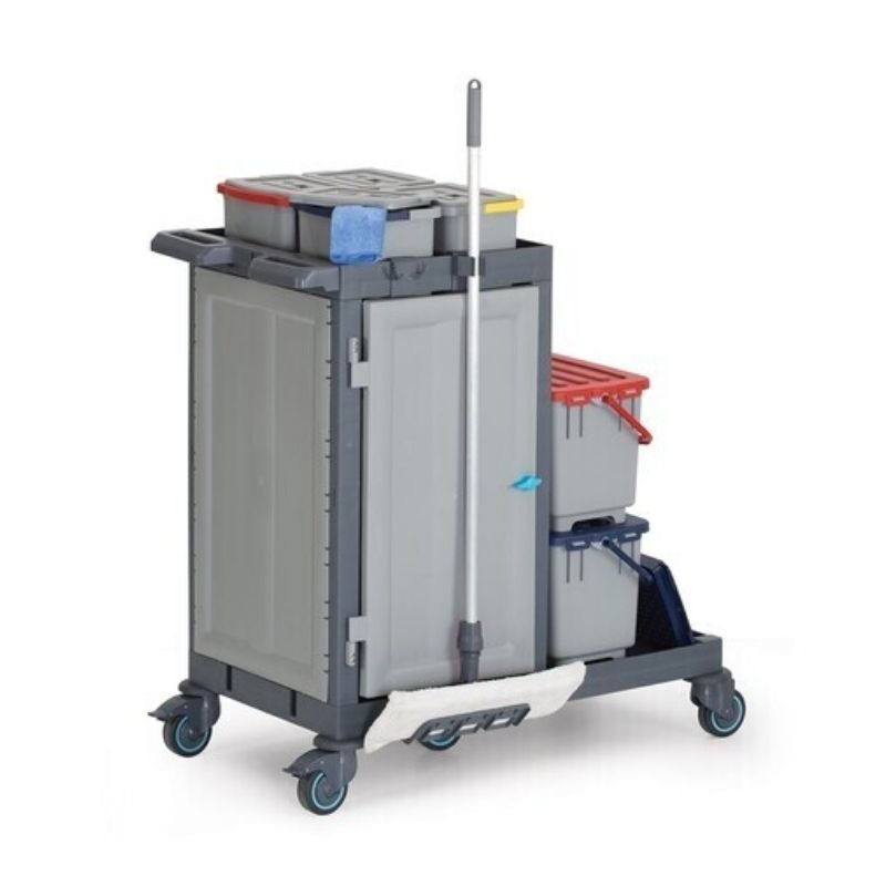 Fantom Procart 1342 Kovalı Hastane Temizlik Arabası