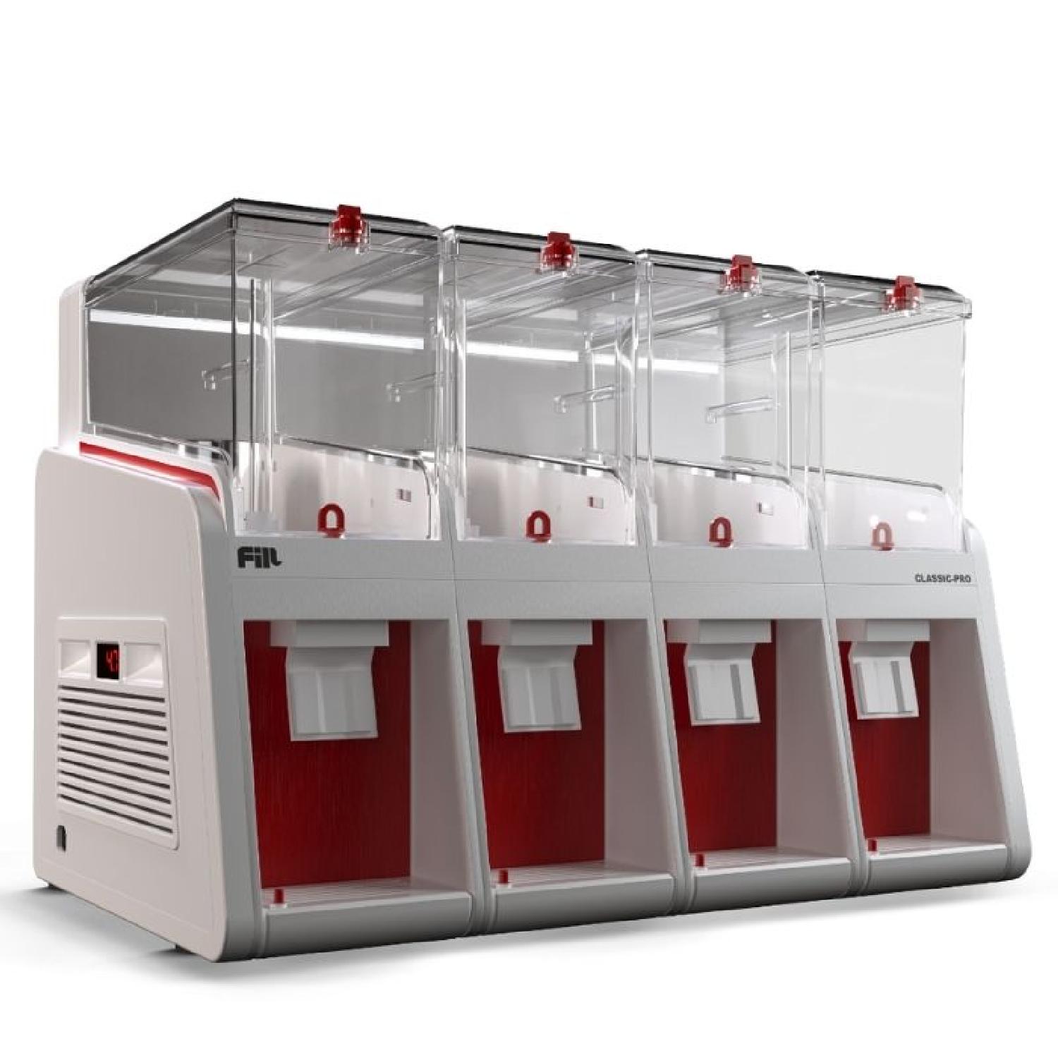 Fill Classic Pro 4 Limonata Makinesi 19x4 Litre Beyaz Kırmızı