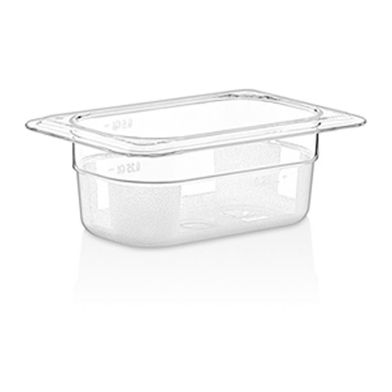 GastroPlast GN 1/9-65 mm Gastronorm Küvet Polikarbon