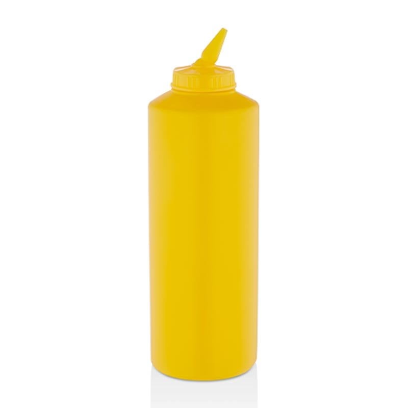 GastroPlast GPS-1000 Ayarlı Uçlu Fişek Sosluk 1000 ml Sarı