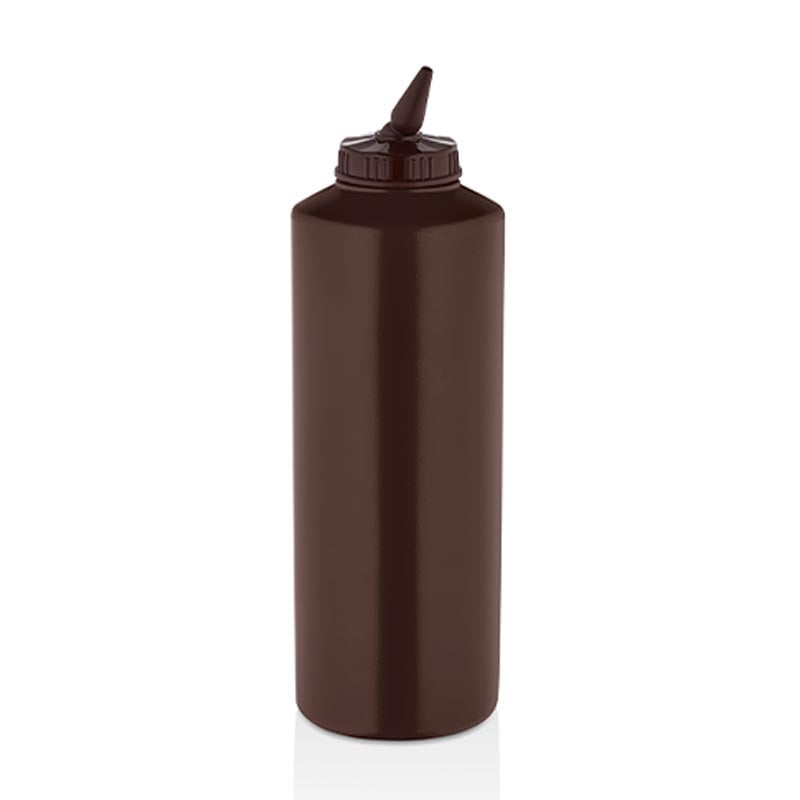 GastroPlast GPSM-750 Ayarlı Uçlu Fişek Sosluk 750 ml Kahverengi
