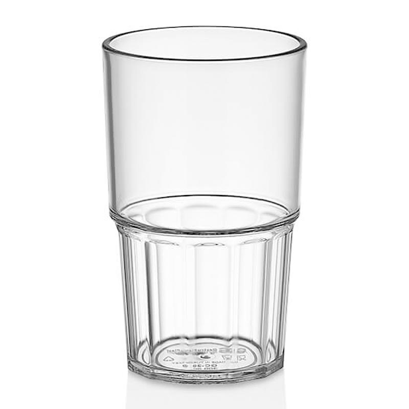 GastroPlast İstiflenebilir Bardak 300 ml Polikarbon Şeffaf