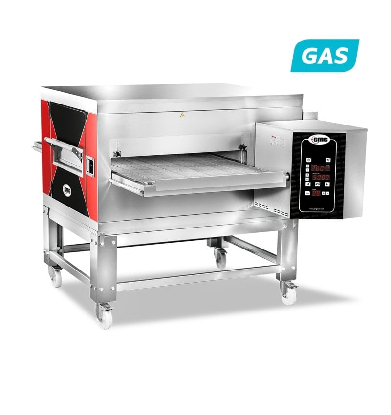 GMG COG-61090 Gazlı Konveyörlü Pizza Fırını, 610 mm (24 inch)